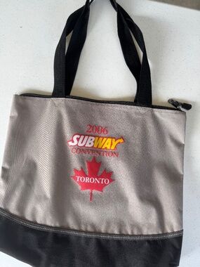 Subway 2006 Toronto Convention Tote Bag - New